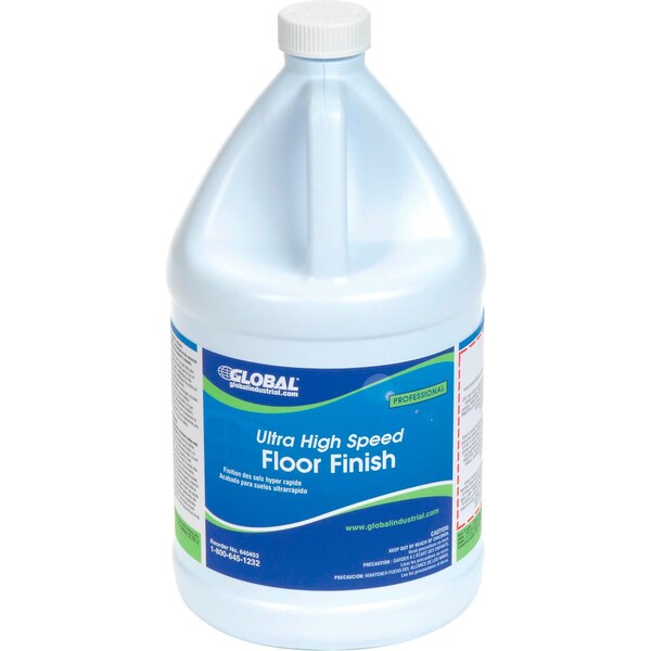 Ultra High Speed Floor Finish, 1 Gallon Bottle, 6PK